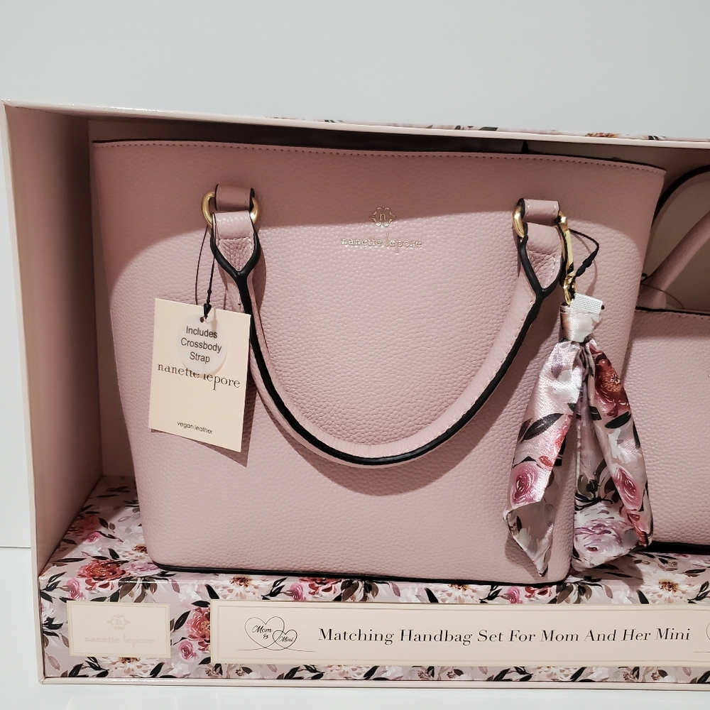 ❌️SOLD❌️Nanette Lepore Matching Handbag Set For Mom and Her Mini - Picture 2 of 6